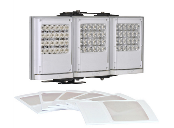VARIO2 w8-3 Hvitt LED-lys tripple panel 10, 35 og 60 grader 12-24V AC/DC