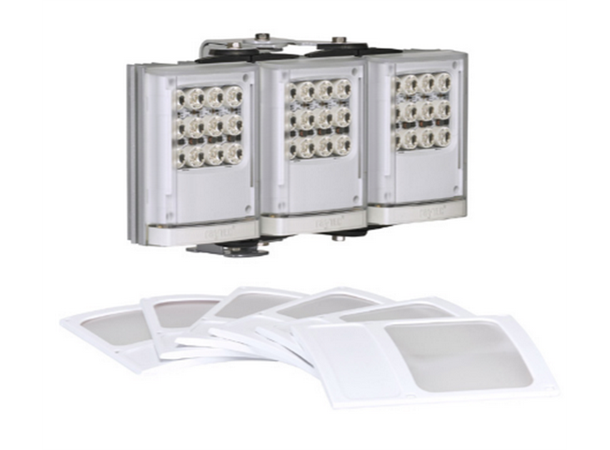 VARIO2 w4-3 Hvitt LED-lys tripple panel 10, 35 og 60 grader 12-24V AC/DC