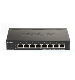 D-Link nettverkssvitsj, Gbit, 8-port 8xPoE