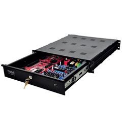 19" rack PSU-chassis for adgangskontroll Inntil 2xLP1502, utg. med PTC-sikring