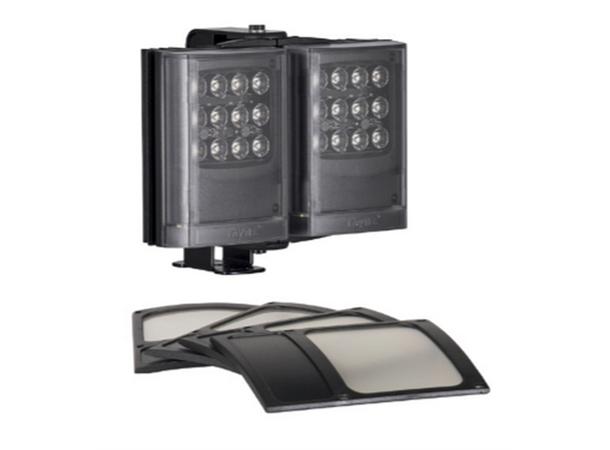 VARIO2 i4-2 IR LED-lys dobbel panel 10, 35 og 60 grader 12-24V AC/DC