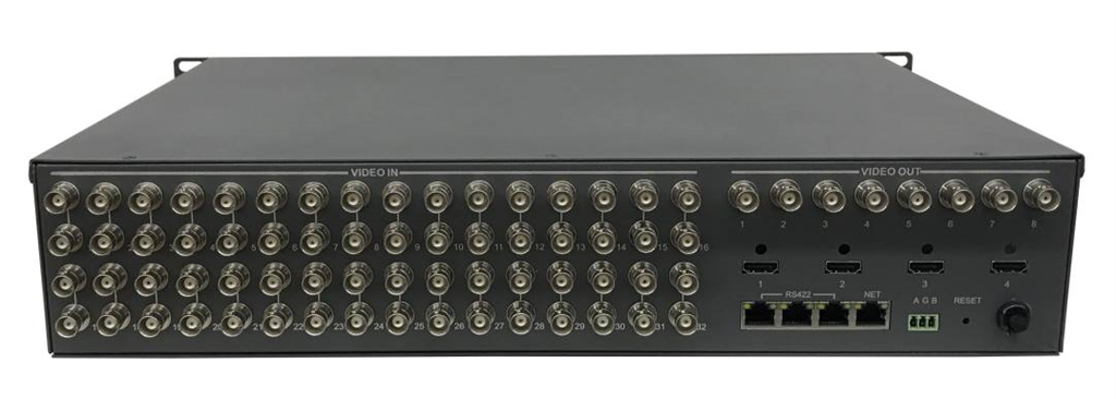 HD analog matrix, 32ch x 8 video output 8 x BNC 4x HDMI output, 19 ...