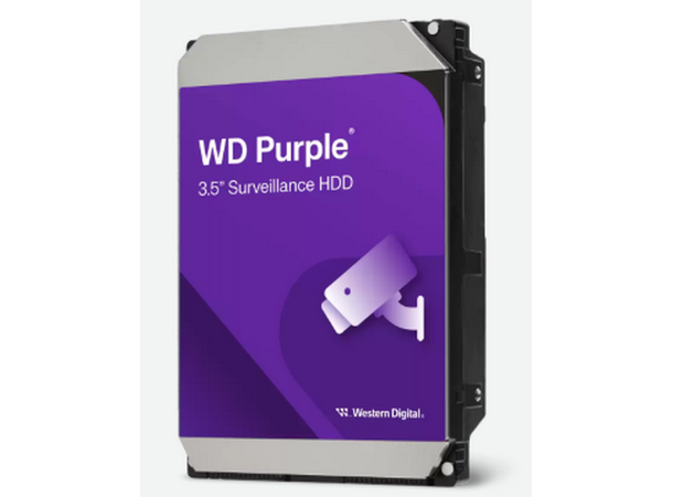 HDD WD PURPLE 4TB WD purple 3.5" HDD, 4TB, SATA III, 5400
