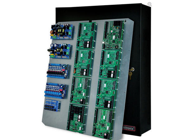 Vegg chassis for adgangskontroll u/PSU Inntil 12xLP1502/MR52
