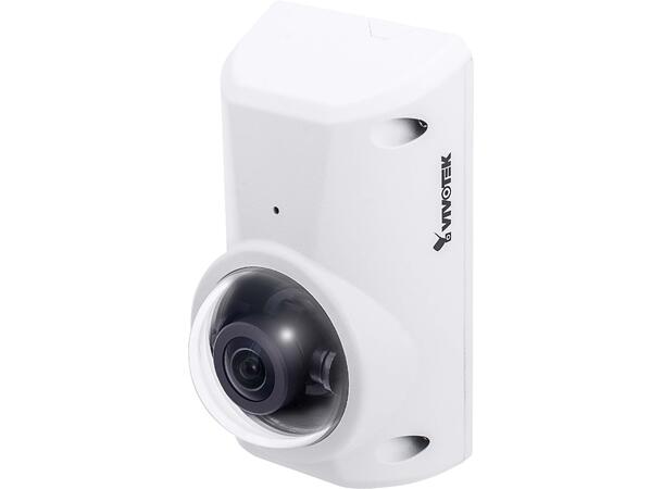 Vivotek 8.0MP kompaktkamera, AI WDR 2.53mm, IP66 PoE