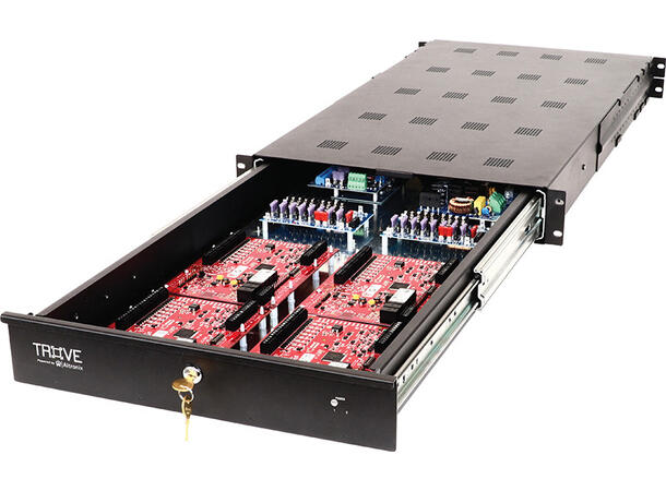 19" rack chassis for adgangskontroll Inntil 6xLP1502