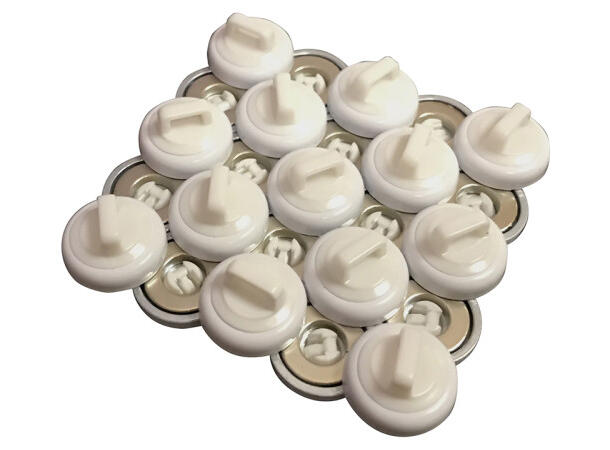 25 pcs. magnetic cable mount