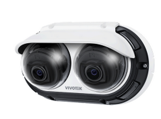 Vivotek 5MP x 2CH Dual-Directional, AI D/N, WDR, 20m IR, 2,8-12mm remote focus