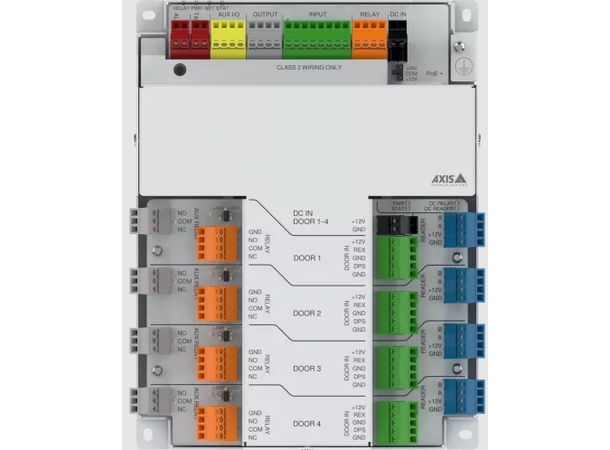 Axis A1710 DCU powered by Genetec for inntil 4 dører, inkl. lisens