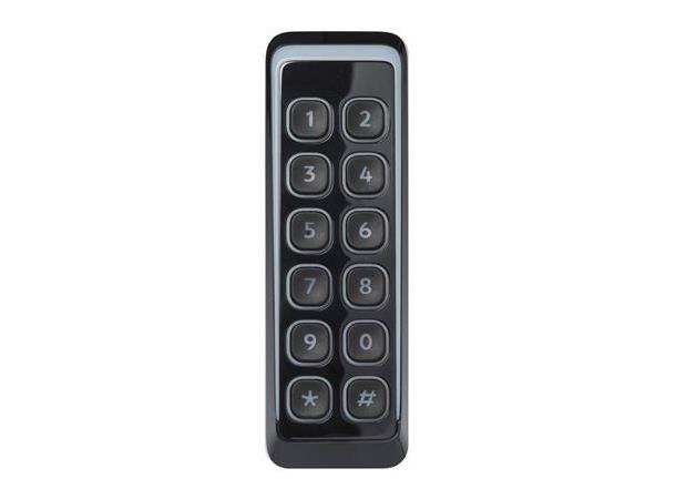 Cidron reader VG2 slimline with keypad Mifare/DESFire EV1, black matte