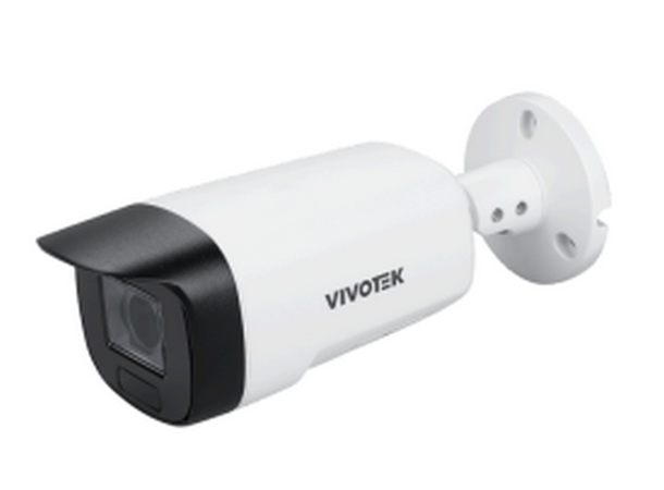 Vivotek 5.0MP bulletkamera, AI 40m IR-lys,WDR Pro,2.8-12mm,remote focus