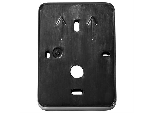 Cidron Standard, angled distance plate, 10 deg., V2, matte/black