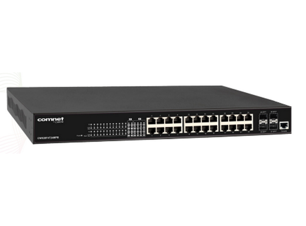 Switch 28 xPOE+ ,+ 4x SFP Commercial Managed, 10/100/1000
